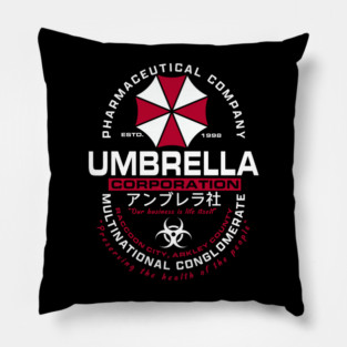 Umbrella Corp. Pillow