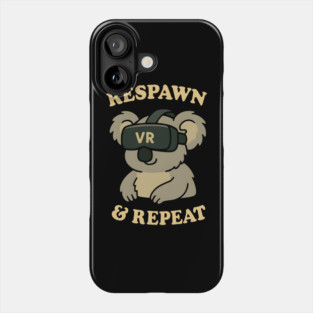 Respawn and repeat Phone Case