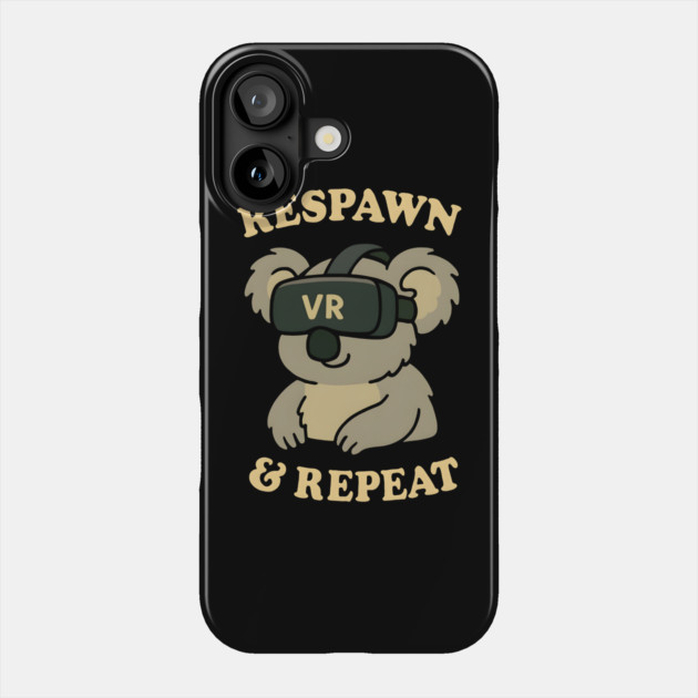 Respawn and repeat Phone Case by SKIBITEES 