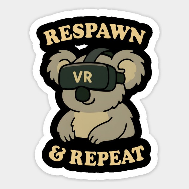 Respawn and repeat Magnet by SKIBITEES 