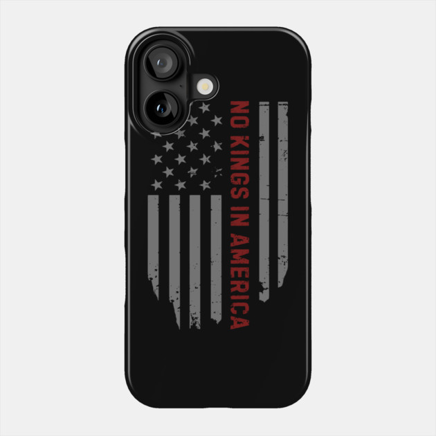 No-Kings Phone Case by Creatifly Graphic Tees