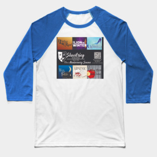 Shoestring Theatre Baseball T-Shirt