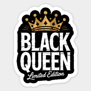 Black Queen Black Woman Magnet