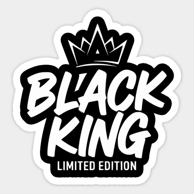 Black King Limited Edition Magnet by UrbanLifeApparel