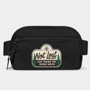 Not Lost Just Taking the Scenic Route Fun Bag