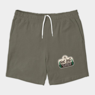 Not Lost Just Taking the Scenic Route Fun Shorts