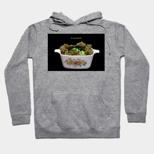 Acceptabowl - Weed Design Hoodie by MrGreenGenes420