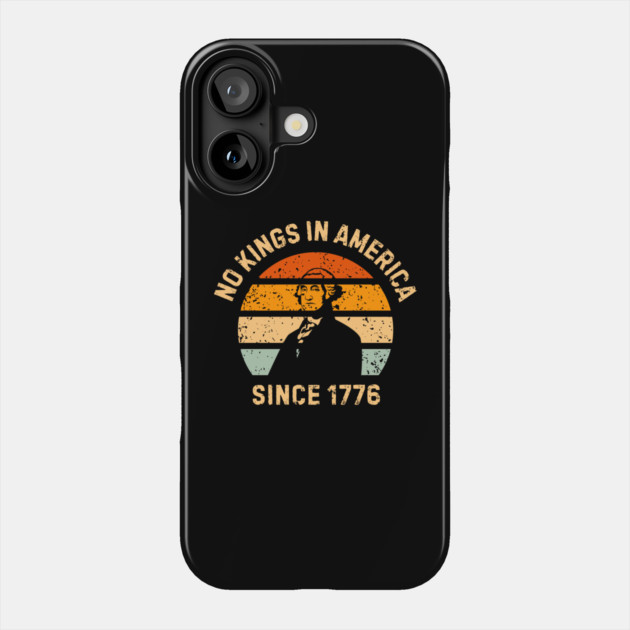No-Kings Phone Case by Creatifly Graphic Tees