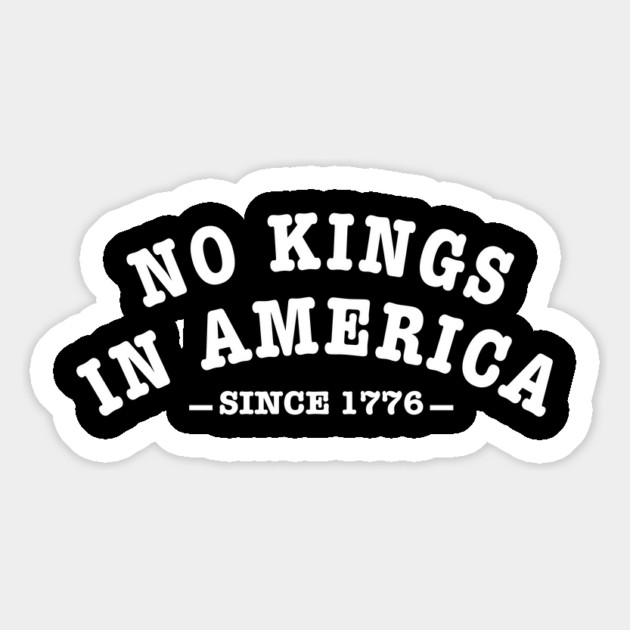 No-Kings Magnet by Creatifly Graphic Tees