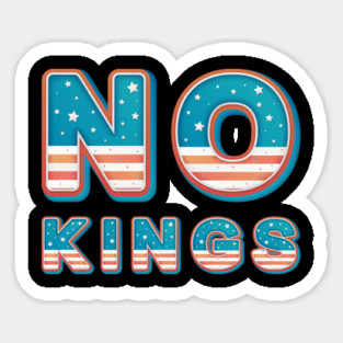 No-Kings Sticker
