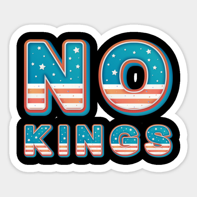 No-Kings Magnet by Creatifly Graphic Tees