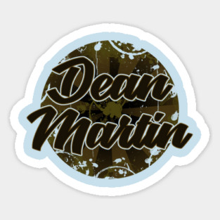 dean martin /// vintage style Sticker