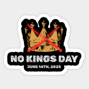 No-Kings Sticker