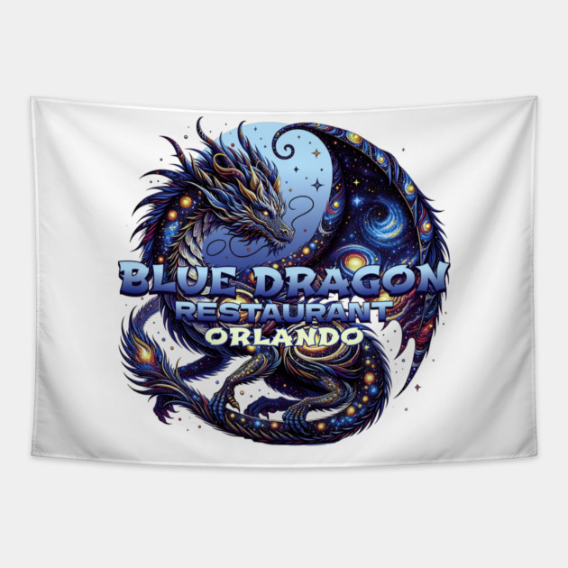 Blue Dragon Restaurant Orlando Florida In Epic Tapestry by Joaddo