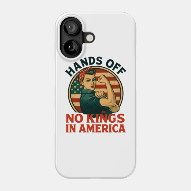 No-Kings Phone Case by Creatifly Graphic Tees