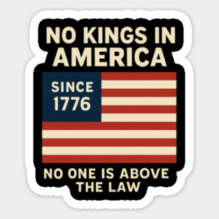 No-Kings Sticker
