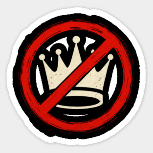 No-Kings Sticker