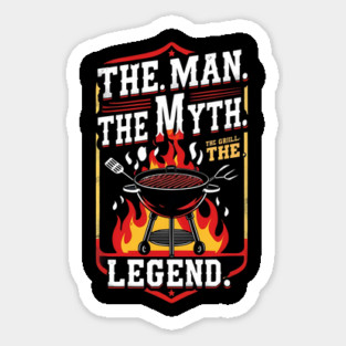 The Grill Legend Sticker