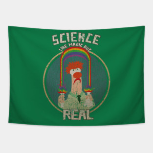 Muppets :: Science Rainbow Pride Tapestry