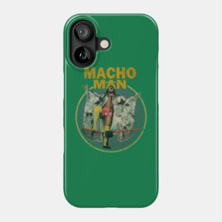 Macho man top ring Phone Case