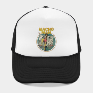 Macho man top ring Hat