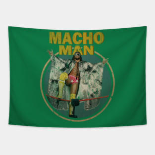 Macho man top ring Tapestry