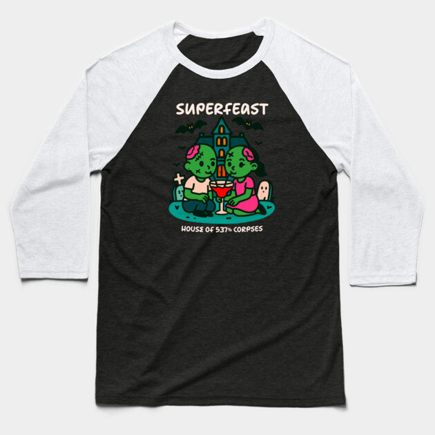 SUPERFEAST Baseball T-Shirt by Fabrik