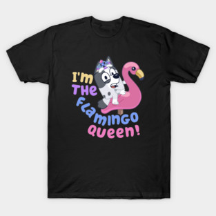 Muffin Flamingo Queen T-Shirt