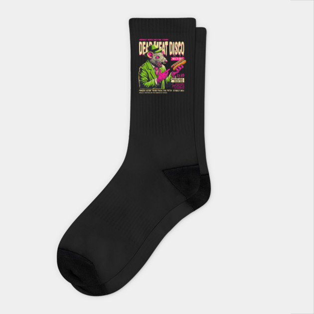 DEAD MEAT DISCO Socks by artslaves