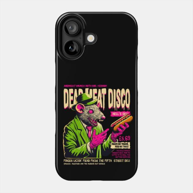 DEAD MEAT DISCO Phone Case by artslaves