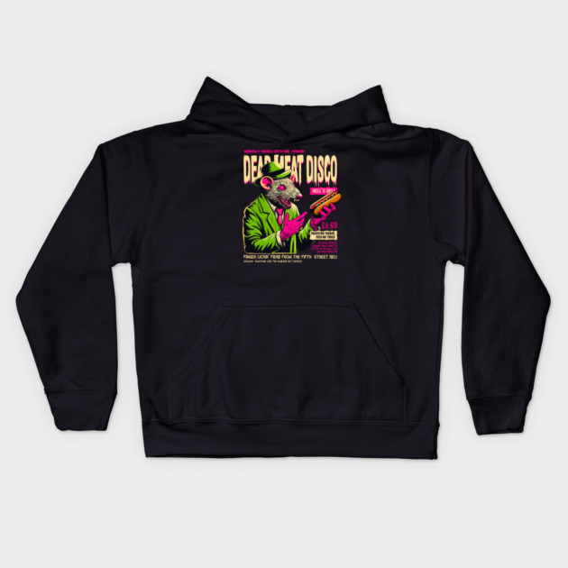 DEAD MEAT DISCO Kids Hoodie by artslaves