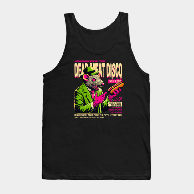 DEAD MEAT DISCO Tank Top by artslaves