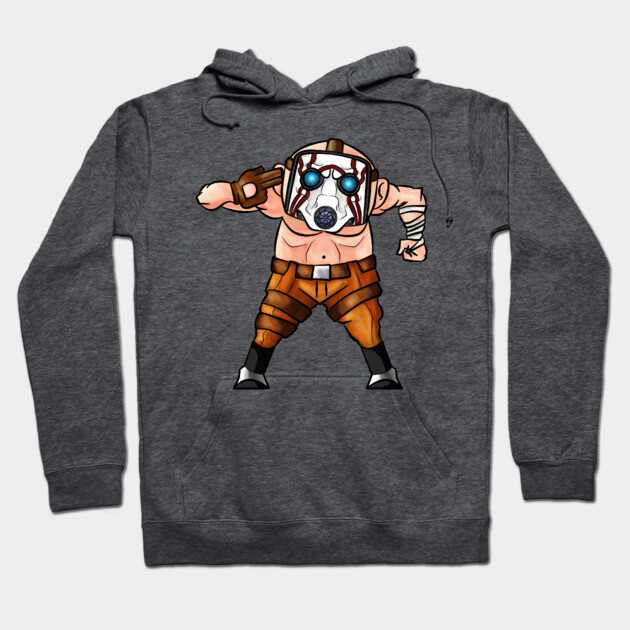 BITE SIZE PSYCHO FROM BORDERLANDS Hoodie by droidmonkey
