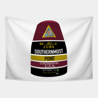 Southernmost Point Buoy Tapestry