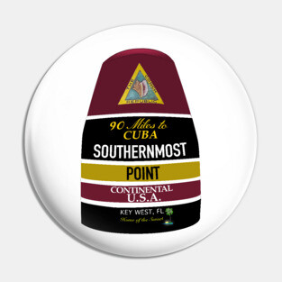 Southernmost Point Buoy Pin