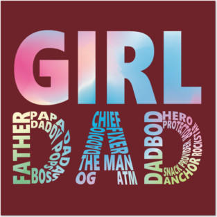 Girl-dad Posters and Art