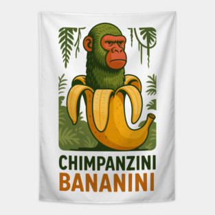 Chimpanzini Bananini – Italian Brainrot Tapestry
