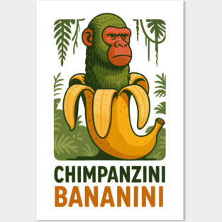 Chimpanzini Bananini – Italian Brainrot Posters and Art