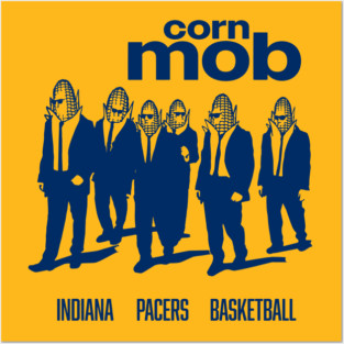 Pacers Corn Mob Posters and Art