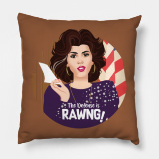 The defense is rawng! Pillow