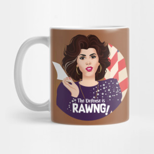 The defense is rawng! Mug