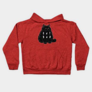 Cat Dad Kids Hoodie