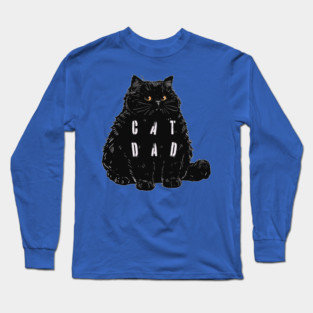 Cat Dad Long Sleeve T-Shirt