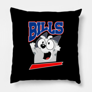 Muffin Bluey - Buffalo Bills Pillow