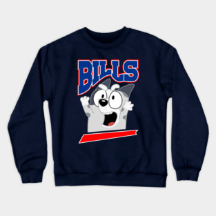 Muffin Bluey - Buffalo Bills Crewneck Sweatshirt