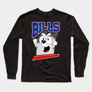 Muffin Bluey - Buffalo Bills Long Sleeve T-Shirt