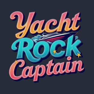 Yacht Rock Captain T-Shirt