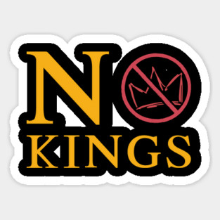 No-Kings Sticker