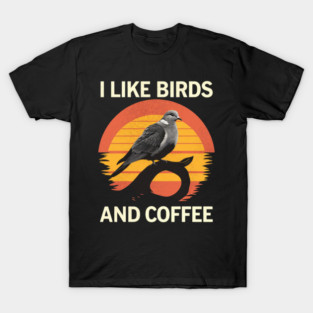 Best Bird Art For Men Women Birding Nerd Birder Bird Watcher T-Shirt