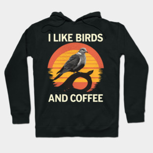 Best Bird Art For Men Women Birding Nerd Birder Bird Watcher Hoodie